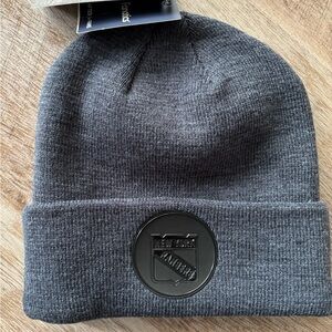 New York Rangers Fanatics Tonal Cuffed Knit Hat – Black
